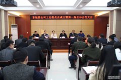 商洛市城投公司工會委員會成立